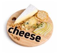 Premier Slice Up Planche à Fromage Rubberwood (Matelas Naturel