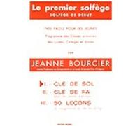PREMIER SOLFEGE VOL 1 - CLE DE SOL