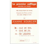 Bourcier Jeanne - Premier Solfege Vol.1 - Cle De Sol