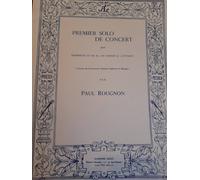 Premier Solo De Concert / Recueil
