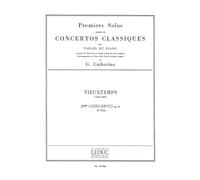 PREMIER SOLO EXTRAIT CONCERTO N02 OP19 VIOLON ET PIANO