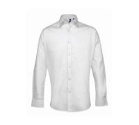 Premier Supreme Polycoton Entretien Facile Chemise À Manches Longues En Popeline