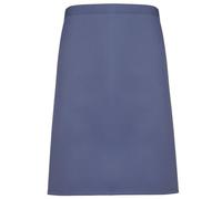 Premier Tablier mi-long pour femme/femme, bleu marine, Taille unique