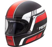 Premier Trophy BL 92 BM Casque, noir-blanc-rouge, taille L pour homme