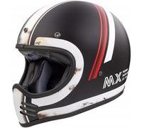Premier Trophy MX DO 92 O.S BM Casque Motocross, noir-blanc-rouge, taille S pour homme