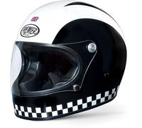 Premier Trophy Retro, Casque intégral S Noir/Blanc Noir/Blanc