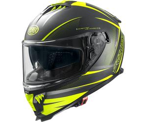 Premier Typhoon FR, casque intégral L Mat Noir/Jaune Néon Mat Noir/Jaune Néon