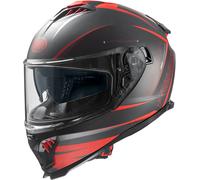 Premier Typhoon FR, casque intégral L Mat Noir/Rouge Mat Noir/Rouge