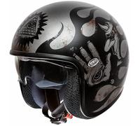 Premier Vintage BD Chromed Titanium Casque jet, argent, taille XS pour homme