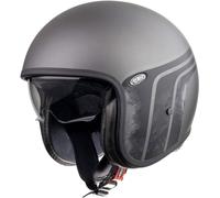 Premier Vintage Evo BTR, casque ouvert M Mat Gris/Noir Mat Gris/Noir