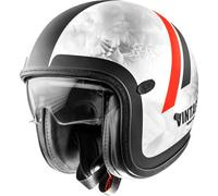 Premier Vintage Evo Platinum ED.DR, casque ouvert S Argent/Noir/Rouge Argent/Noir/Rouge
