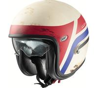 Premier Vintage K 8 BM Casque Jet, blanc-rouge-bleu, taille L pour homme