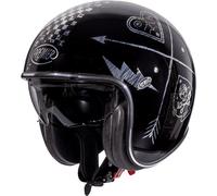 Premier Vintage NX, casque ouvert S Noir/Chromé Noir/Chromé