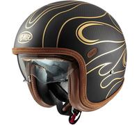 Premier Vintage Platinum ED. Carbon FR, casque ouvert M Mat Carbone/Noir/Or Mat Carbone/Noir/Or
