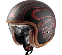 Premier Vintage Platinum ED. Carbon FR, casque ouvert S Mat Carbone/Noir/Rouge Mat Carbone/Noir/Rouge