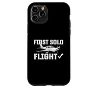 Premier vol Solo - Pilote de Ligne - Amoureux des Avions Coque pour iPhone 11 Pro