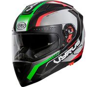 Premier Vyrus MP, casque intégral M Mat Noir/Vert Néon/Rouge Mat Noir/Vert Néon/Rouge
