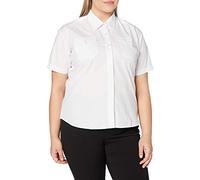 Premier Workwear Ladies Short Sleeve Pilot Shirt Chemise, Blanc, 54 Femme