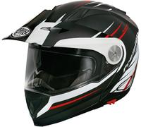 Premier Xtrail MO 92 BM Casque, noir-blanc-rouge, taille S pour homme