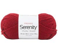 Premier Yarns Serenity Lot de 3 pelotes de Laine épaisse Ocre Rouge uni