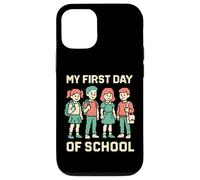 Première année Mon Premier Jour d'école Cute Kids ABCD School Coque pour iPhone 12/12 Pro