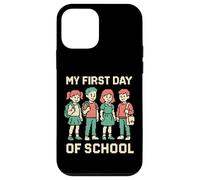 Première année Mon Premier Jour d'école Cute Kids ABCD School Coque pour iPhone 12 Mini