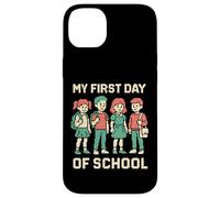 Première année Mon Premier Jour d'école Cute Kids ABCD School Coque pour iPhone 14 Plus