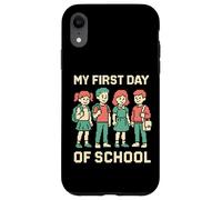 Première année Mon Premier Jour d'école Cute Kids ABCD School Coque pour iPhone XR