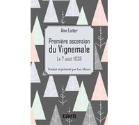 Ann Lister – Première ascension du Vignemale – Le 7 août 1838 – Broché