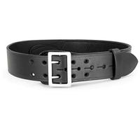 première classe, DE shérif, DE Police et sécurité 2 1/10,2 cm Grain Cuir Duty Ceinture, noir