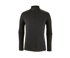 Première couche PATAGONIA M's Cap Tw Zip Neck (black) homme S