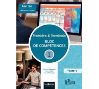 Première et terminale bac pro métiers de l'accueil Bloc de compétences 1 Gérer l'accueil multicanal à des fins d'information, do'rientation et de conseil - Raphael Alexandre - Genie Des Glaciers - bro