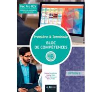 Première et terminale métiers du commerce et de la vente blocs de compétences 4B Prospecter et valoriser l'offre commerciale - Fatima Boutchiche - Genie Des Glaciers - broché - Scolaire / Universitair