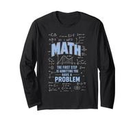 Première étape des mathématiques : admettre Que Vous Avez Un problème avec Un Professeur Manche Longue