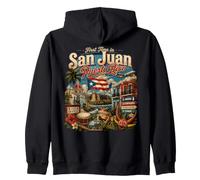Première Fois à San Juan Porto Rico Sweat à Capuche