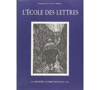 Premiere guerre mondiale (II) rev - Collectif - Ecole Des Lettres - broché - Scolaire / Universitaire
