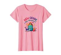 Première journée de troisième année Filles Nouvelles Aventures T-Shirt, Femme, Rose, L