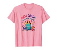 Première journée de troisième année Filles Nouvelles Aventures T-Shirt, Homme, Rose, 3XL