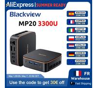 [Première mondiale] Blackview MP20 NOUVEAU Mini PC Windows 11 AMD R3 3300U 16 Go (prise en charge maximale de 32 Go) DDR4 512 Go SSD 4K UHD MP20 512GB