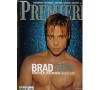 Premiere n° 248 - brad pitt, portfolio, interview. pitt au pic. boys band pour "première", alpiniste pour annaud, il rencontre le dalaï-lama dans "sept ans au tibet".