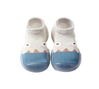 Première Paire De Chaussures De Marche pour Bébé Garçon Fille Floor Socks Shoes Spring Autumn Cotton Thin Baby Socks Shoes Baby Walking Shoes Indoor Floor Baskets Hommes Soldes (Grey, 1-2 Years)