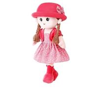 Première poupée bébé Little Sweet - Poids léger Coeurs mignons Fille en peluche interactive, Jouet mignon Belle poupée, Poupées en tissu en peluche Jouets de vêtements 35 cm | Utilité multi-usage