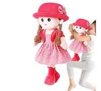 Première Poupee Bébé - Poupee Princesse De Conte De Fées Pour ?ts, Peluche De 35 Cm, Poupeé Princesse De Fées En Peluche, Vêtements Amovibles (chapeau Et Jupe) | Cadeau De Collection Pour Annivers