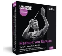 Les premières années au Festival de Lucerne, 1952-1957 Herbert Von Karajan (Chef d'orchestre), Ludwig Van Beethoven (Compositeur), Wolfgang Amadeus Mozart (Compositeur), Johannes Brahms (Compositeur), Arthur Honegger (Compositeur), Jean-Sébastien Bach (Compositeur), Géza Anda (Piano), Clara Haskil (Piano) https://www.fnac.com/a18525873/Ludwig-Van-Beethoven-Les-premieres-annees-au-Festival-de-Lucerne-1952-1957-CD-album?oref=8f0992d3-2f90-8d13-f9f6-c0218c044128