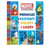Premières formes, couleurs et chiffres Marvel pour bébé Sweey Higginson Sheila (Buch auf Polnisch)