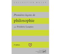 Premières leçons de philosophie