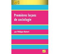 Premières leçons de sociologie