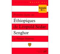 Premières leçons sur "Éthiopiques" de Léopold Sédar Senghor