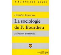 Premières leçons sur la sociologie de Pierre Bourdieu