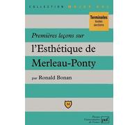 Premières Leçons Sur L'esthétique De Merleau-Ponty